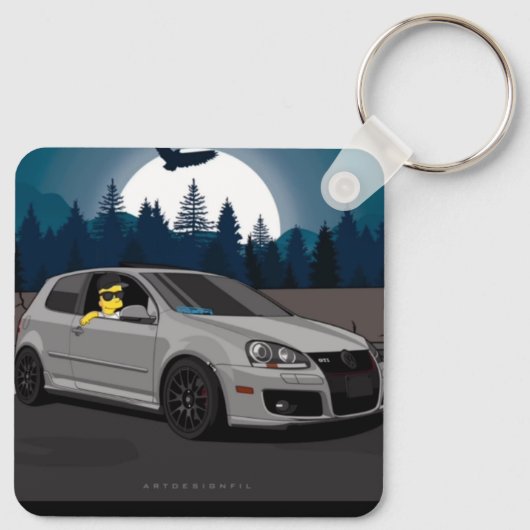 Porte-clés porte - clé (Dos)