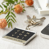 Porte-clés Porte - clé 21 siècle Carré (Côté)