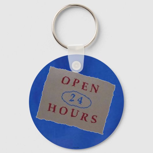 Porte-clés porte - clé 24/24/7 (Recto)