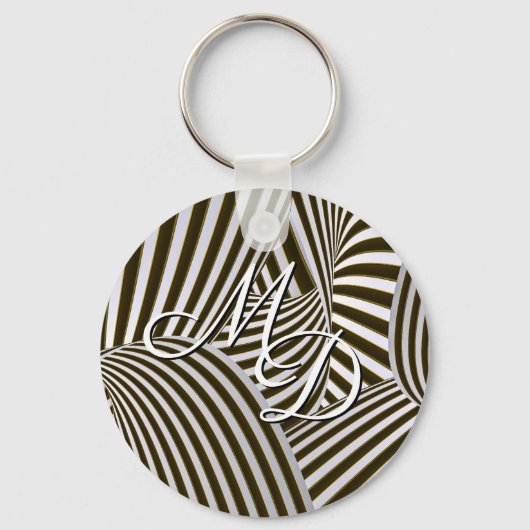 Porte-clés porte - clé 3D Twists (Recto)