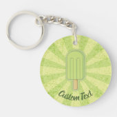 Porte-clés Porte - clé à bâtonnet de crème glacée de chaux (Devant)