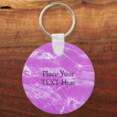 Porte-clés Porte - clé à eau rose (Recto)