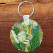Porte-clés Porte - clé à fleurs Calla Lily (Recto)