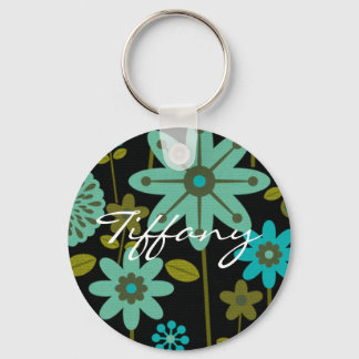 Porte-clés Porte - clé à fleurs élégant