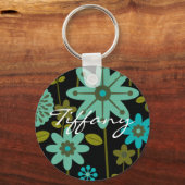 Porte-clés Porte - clé à fleurs élégant (Recto)