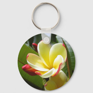 Porte-clés porte - clé à fleurs jaunes
