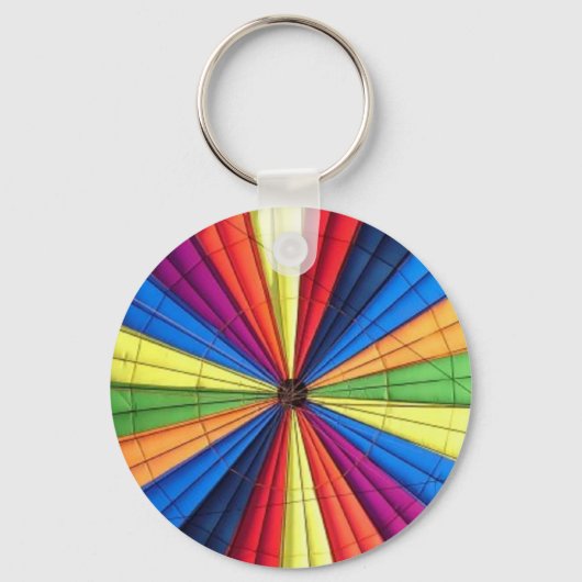 Porte-clés Porte - clé à l'intérieur du ballon à air chaud (Recto)