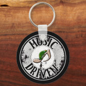 Porte-clés Porte - clé à musique (Recto)