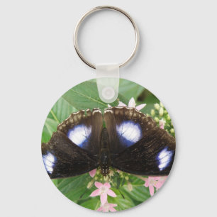 Porte-clés Porte - clé à papillon tacheté bleu