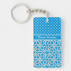 Porte-clés Porte - clé à personnaliser : Chaînes de marguerit