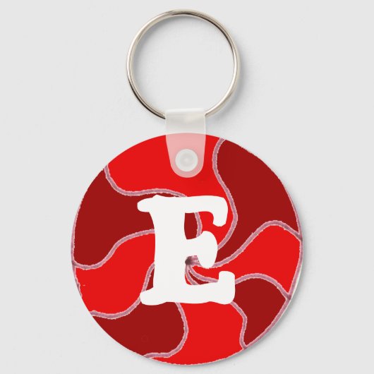 Porte-clés Porte - clé à spirale pour cerise noire et fraise (Recto)