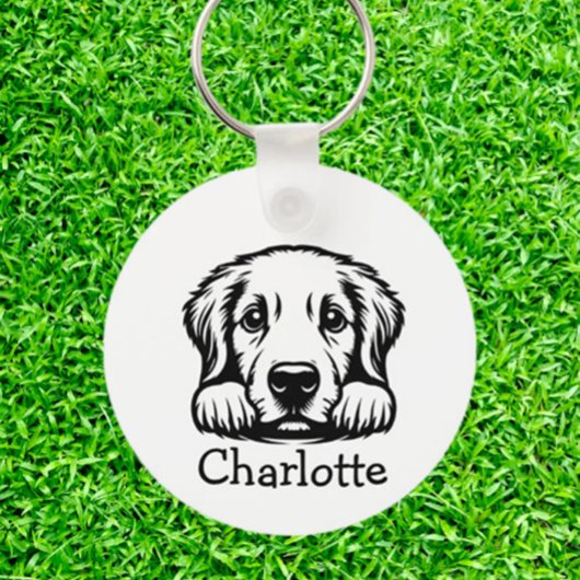 Porte-clés Porte - clé à thème Labrador Custom Club