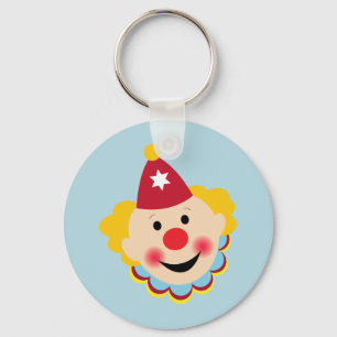 Porte-clés Porte - clé à visage clown