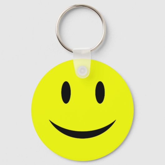 Porte-clés Porte - clé à visage jaune (Recto)