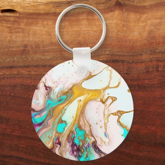 Porte-clés Porte - clé Abstrait d'alcool (Recto)