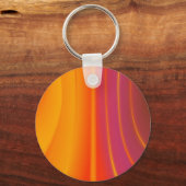 Porte-clés Porte - clé Abstrait Orange (Recto)