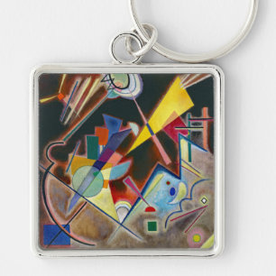Porte-clés PORTE - CLÉ - Abstrait "Tiefes Braun" - Kandinsky