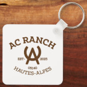 PORTE-CLÉS PORTE CLE AC RANCH (Verso)