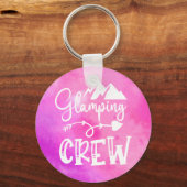 Porte-clés Porte - clé Accessoires Camping Glamping (Recto)