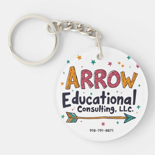 Porte-clés Porte - clé acrylique (Devant)