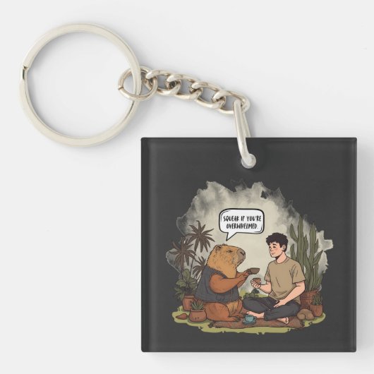 Porte-clés Porte - clé acrylique (Devant)