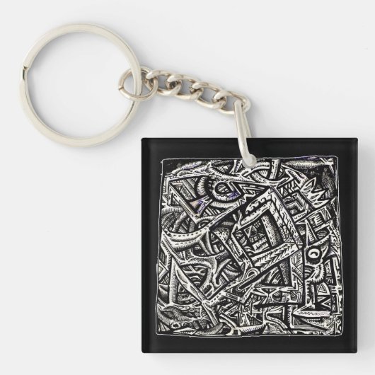 Porte-clés Porte - clé acrylique (Devant)