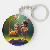 Porte-clés Porte - clé acrylique (Dos)