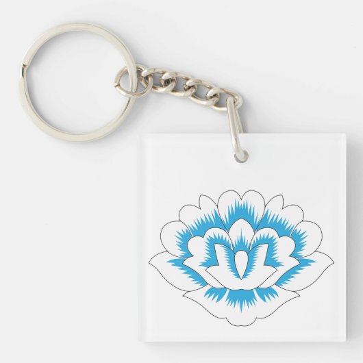 Porte-clés Porte - clé acrylique (Devant)