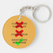 Porte-clés Porte - clé acrylique (Dos)