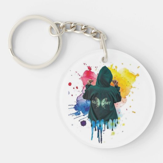 Porte-clés Porte - clé acrylique (Devant)