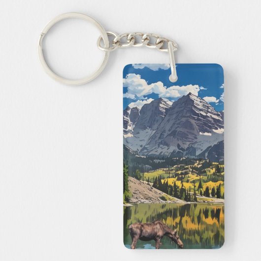 Porte-clés Porte - clé acrylique (Devant)