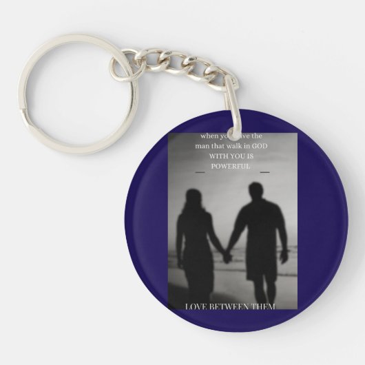 Porte-clés Porte - clé acrylique (Devant)