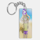 Porte-clés Porte - clé acrylique (Devant gauche)