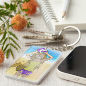 Porte-clés Porte - clé acrylique (Devant droit)