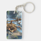 Porte-clés Porte - clé acrylique (Dos)