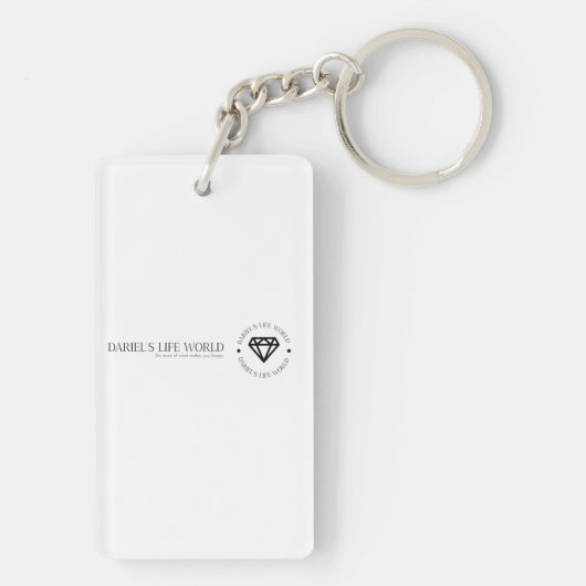 Porte-clés Porte - clé acrylique (Dos)