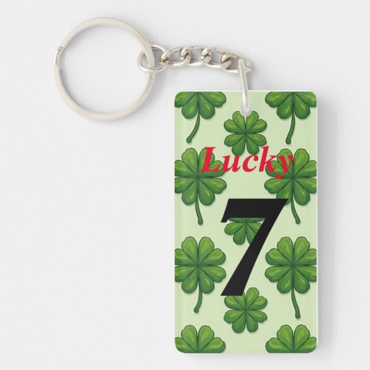 Porte-clés Porte - clé acrylique (Devant)