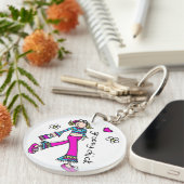 Porte-clés Porte - clé acrylique (Devant Droit)