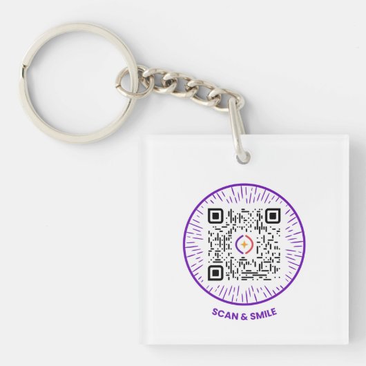 Porte-clés Porte - clé acrylique (Devant)