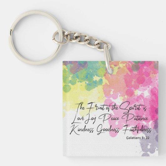 Porte-clés Porte - clé acrylique (Devant)