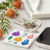 Porte-clés Porte - clé acrylique (Devant Droit)