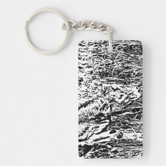 Porte-clés Porte - clé acrylique (Devant)