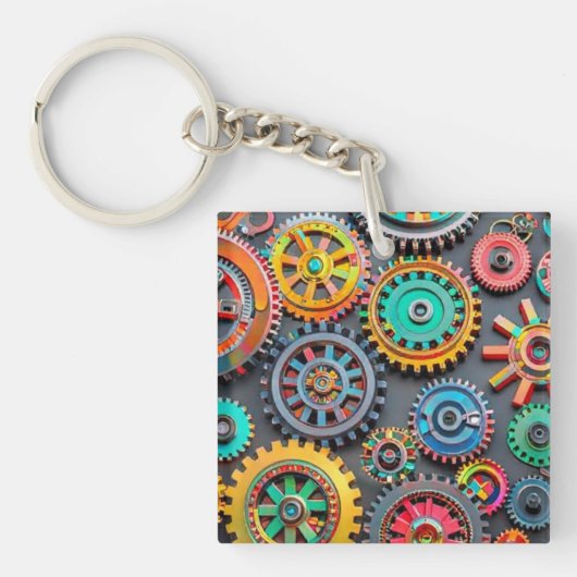 Porte-clés Porte - clé acrylique (Devant)