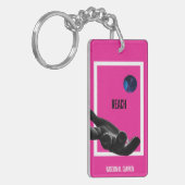 Porte-clés Porte - clé acrylique (Devant gauche)