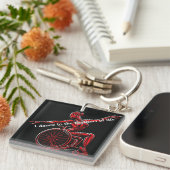 Porte-clés Porte - clé acrylique (Devant Droit)