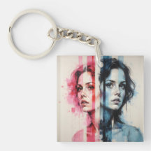 Porte - clé acrylique