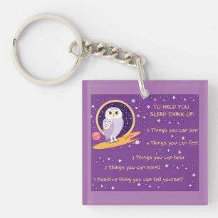 Porte-clés porte - clé acrylique à 5 étapes