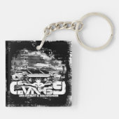 Porte-clés Porte - clé acrylique à Ike puissant (Dos)