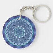 Porte-clés Porte - clé acrylique à l'eau Mandala (Dos)