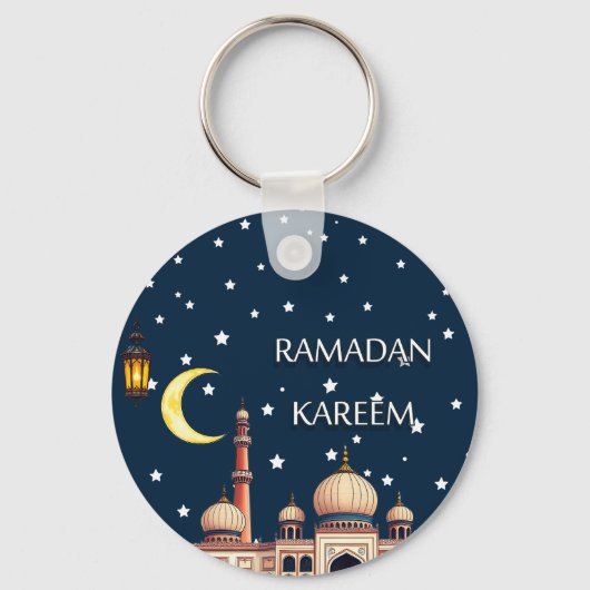 Porte-clés Porte - clé acrylique à thème Ramadan (Recto)